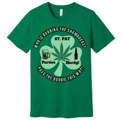 Who Is Buring The Shamrocks Tee