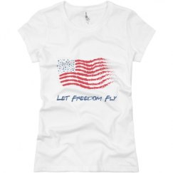 Ladies Slim Fit Basic Promo Jersey Tee