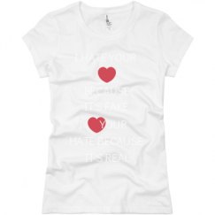 Ladies Slim Fit Basic Promo Jersey Tee