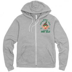 Unisex Fleece Full Zip Midweight Hoodie