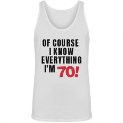 Unisex Jersey Tank Top