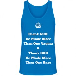 Unisex Jersey Neon Tank Top