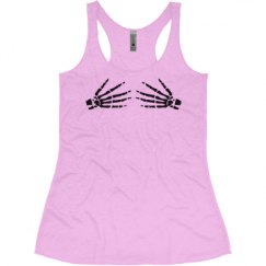 Ladies Slim Fit Super Soft Racerback Triblend Tank