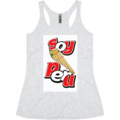 Ladies Slim Fit Super Soft Racerback Triblend Tank
