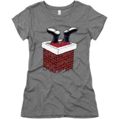 Ladies Slim Fit Super Soft Triblend Tee
