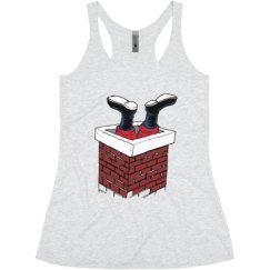 Ladies Slim Fit Super Soft Racerback Triblend Tank