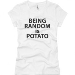 Ladies Slim Fit Basic Promo Jersey Tee