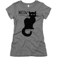 Ladies Slim Fit Super Soft Triblend Tee