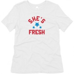 Ladies Relaxed Fit Super Soft Triblend Tee