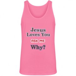 Unisex Jersey Neon Tank Top