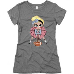 Ladies Slim Fit Super Soft Triblend Tee