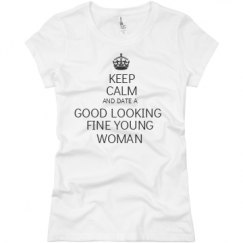 Ladies Slim Fit Basic Promo Jersey Tee
