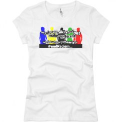 Ladies Slim Fit Basic Promo Jersey Tee