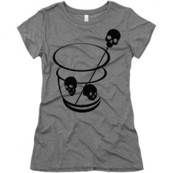 Ladies Slim Fit Super Soft Triblend Tee