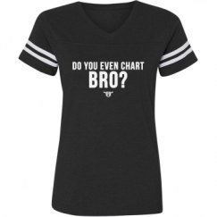 Ladies Relaxed Fit Vintage Sports Tee