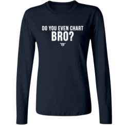 Ladies Relaxed Fit Basic Long Sleeve Tee