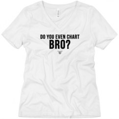 Ladies Relaxed Fit V-Neck Tee