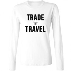 Ladies Relaxed Fit Basic Long Sleeve Tee