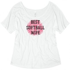 Ladies Flowy Slouchy Tee