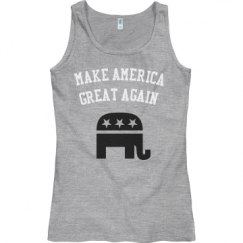 Ladies Semi-Fitted Basic Promo Tank