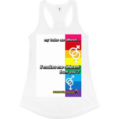 Ladies Slim Fit Racerback Tank Top