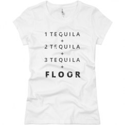 Ladies Slim Fit Basic Promo Jersey Tee