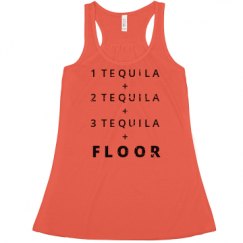 Ladies Flowy Racerback Tank