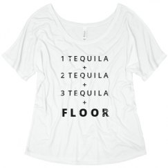 Ladies Flowy Slouchy Tee