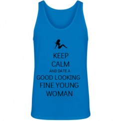 Unisex Jersey Neon Tank Top