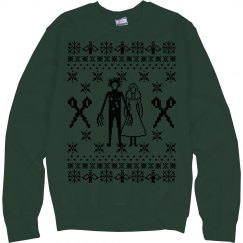 Ugly Couples Christmas Sweatshirt