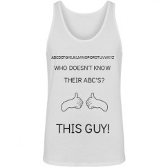 Unisex Jersey Tank Top