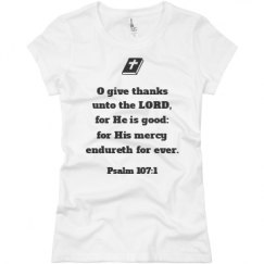 Ladies Slim Fit Basic Promo Jersey Tee