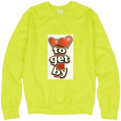 Unisex Neon Crewneck Sweatshirt