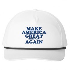 Snapback Five-Panel Rope Hat