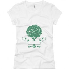 Ladies Slim Fit Basic Promo Jersey Tee