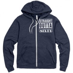 Unisex Fleece Full Zip Midweight Hoodie