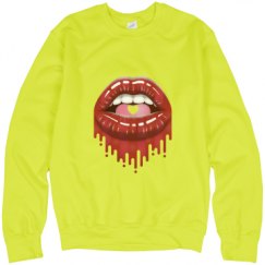 Unisex Neon Crewneck Sweatshirt