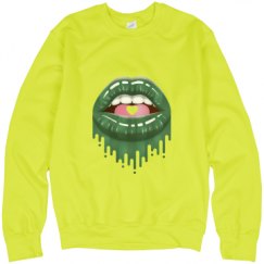 Unisex Neon Crewneck Sweatshirt