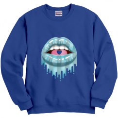Unisex Film and Foil Crewneck Sweatshirt