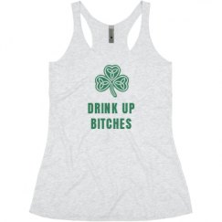 Ladies Slim Fit Super Soft Racerback Triblend Tank