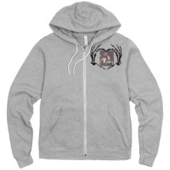 Unisex Fleece Full Zip Midweight Hoodie
