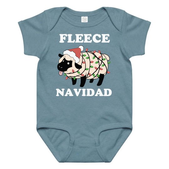 "Fleece Navidad" Onesie "Fleece Navidad" Onesie