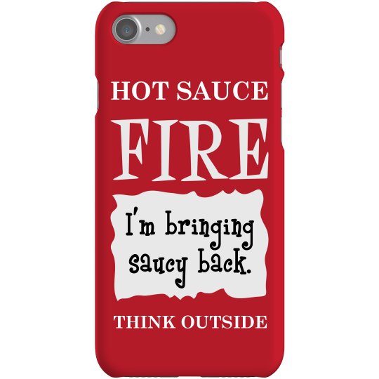 Hot Sauce Packet Case iPhone 7 Slim Fit Snap Case