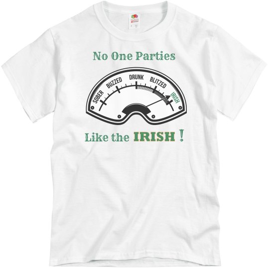 Irish meter shirt Irish meter shirt