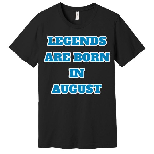 LEGENDS August Tee (Black & Blue) LEGENDS August Tee (Black & Blue)