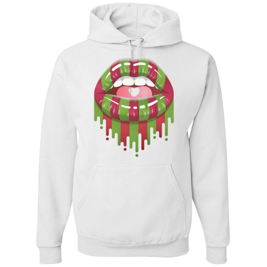 "LÈVRES De Noël" UNISEX HEAVYWEIGHT HOODIE "LÈVRES De Noël" UNISEX HEAVYWEIGHT HOODIE