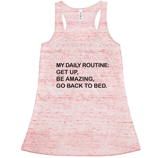 My Daily Routine Tank My Daily Routine Tank