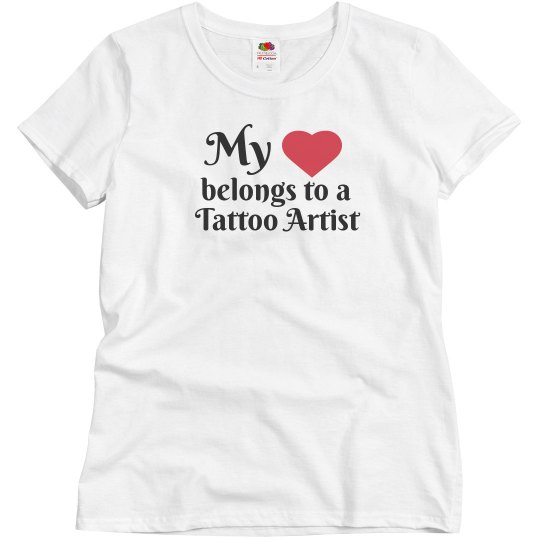 My heart belongs to a Tattoo Artist