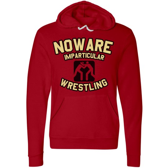 NOWARE IMPARTICULAR WRESTLING UNISEX FLEECE PULLOVER NOWARE IMPARTICULAR WRESTLING UNISEX FLEECE PULLOVER