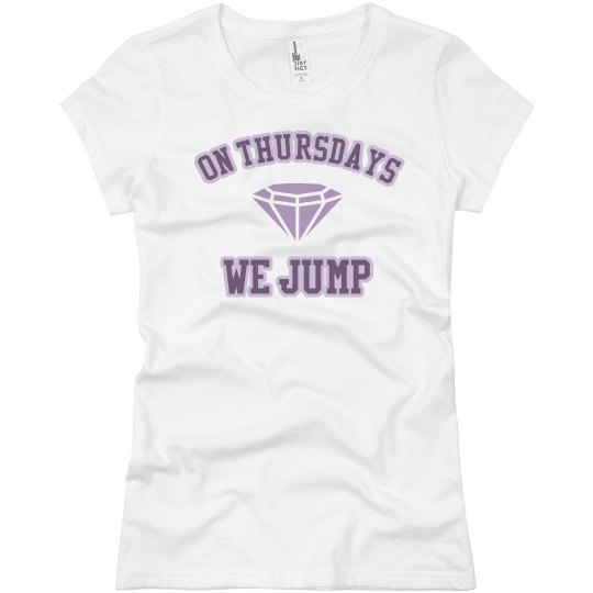 On Thursdays We Jump Tee On Thursdays We Jump Tee